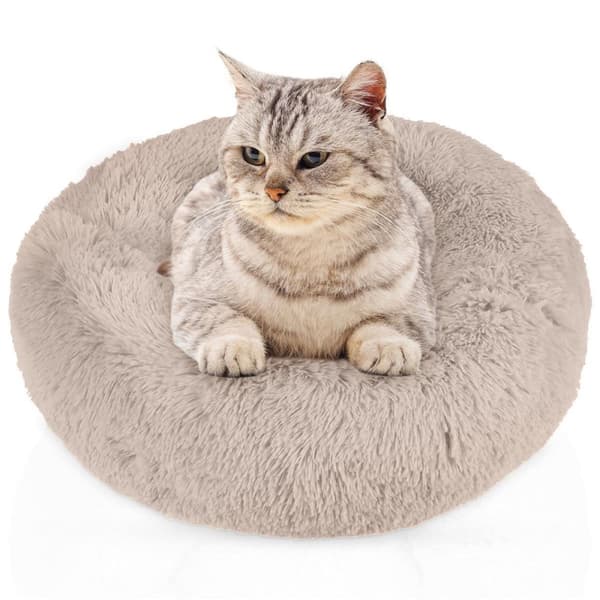 Hundsäng Hundkudde Kattsäng Fluffig plyschbädd för husdjur Djursäng hundbädd Kattbäddskudde hundsoffa Kattsoffa
