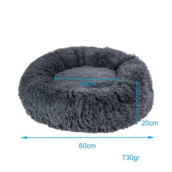 Hundsäng Hundkudde Kattsäng Fluffig plyschbädd för husdjur Djursäng hundbädd Kattbäddskudde hundsoffa Kattsoffa