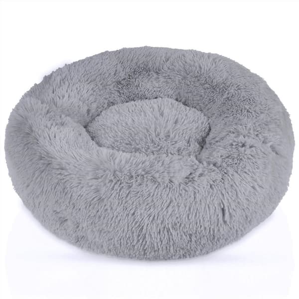 Hundsäng Hundkudde Kattsäng Fluffig plyschbädd för husdjur Djursäng hundbädd Kattbäddskudde hundsoffa Kattsoffa