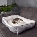 Miniatyrbild 5 av 6: Hundsäng Hundkudde Kattsäng Fluffig plyschbädd för husdjur Djursäng hundbädd Kattbäddskudde hundsoffa Kattsoffa
