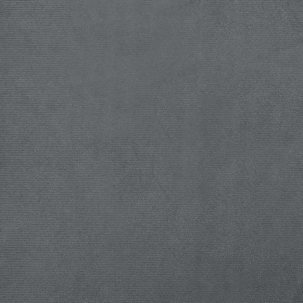 vidaXL hundeseng 70x52x33 cm velour mørkegrå