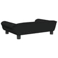 Miniatyrbillede 4 af 7: vidaXL hundeseng 70x48x22 cm velour sort