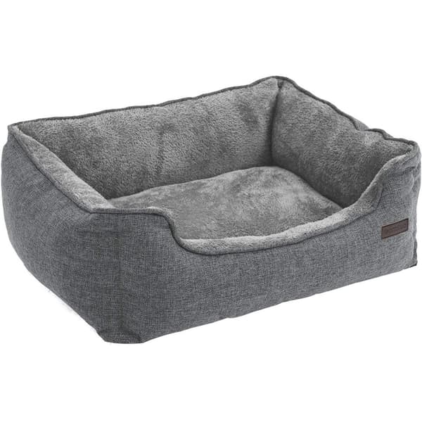 Rootz Deluxe -koiransänky - Pestävä koiransänky - Irrotettava päällinen - Koiran sänky - 70 x 55 x 21 cm