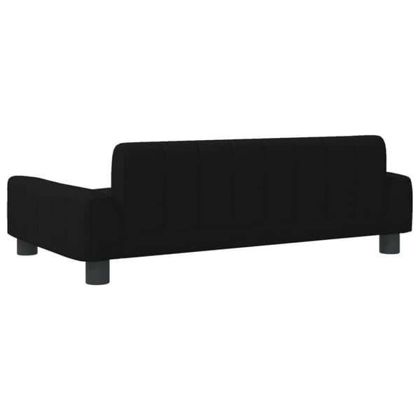 vidaXL hundeseng 90x53x30 cm stof sort