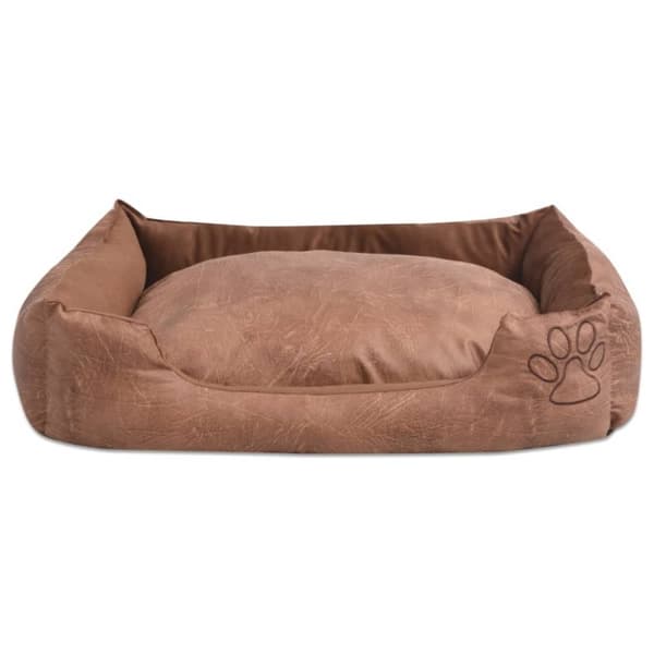 Koiran sänky tyynyllä, koko S, beige