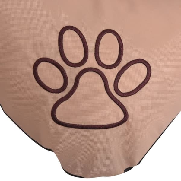 hundemadras str. XL beige
