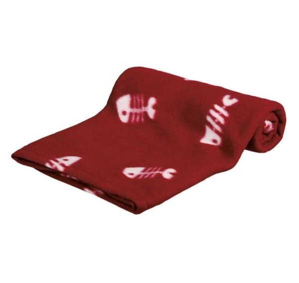 Hundetæppe Beany 100x70cm bordo