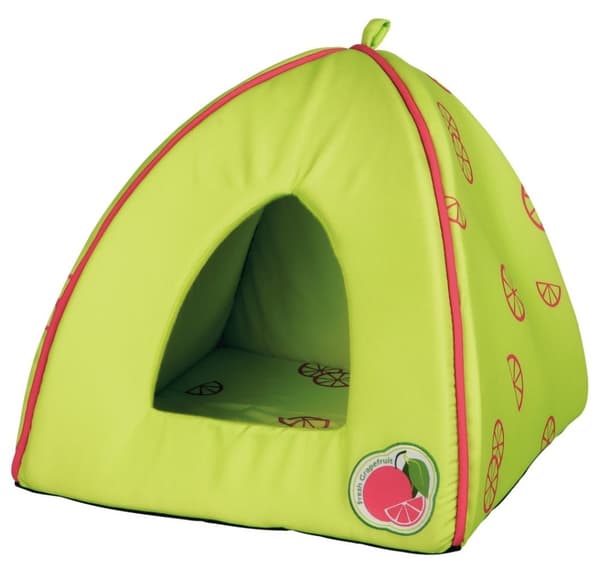 Hundehule Friske frugter Klædehule 40x38x40cm lime