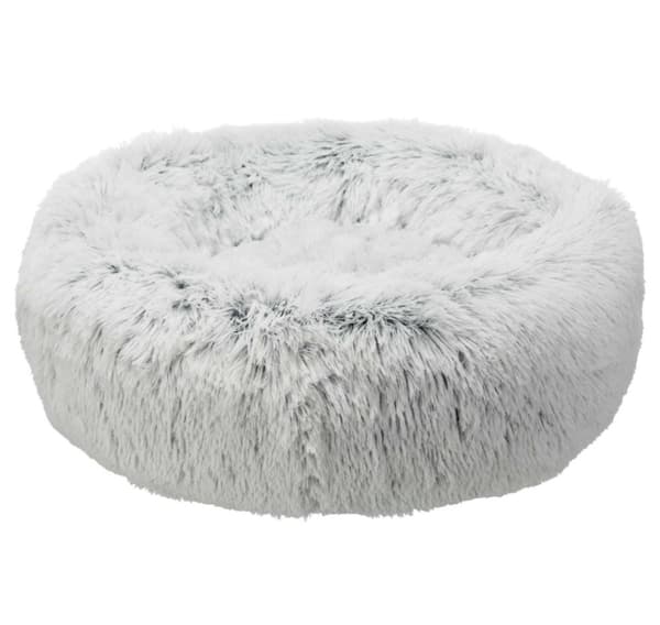 Hundeseng Harvey, rund, ø 50 cm, hvid-sort