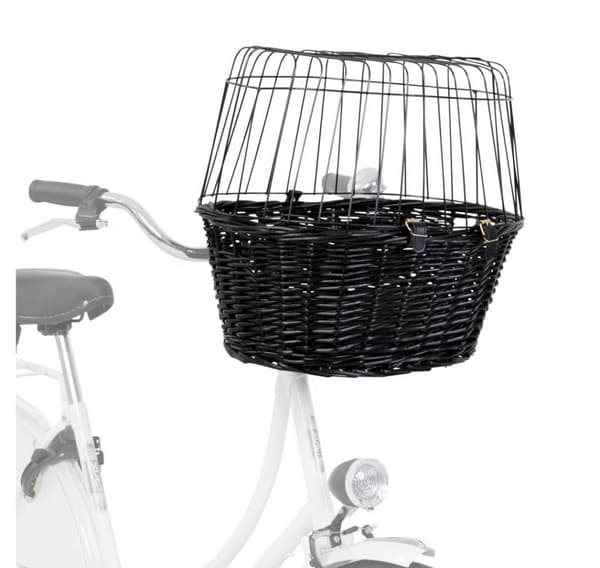 Cykelkorg fram, 50 × 41 × 35 cm, svart