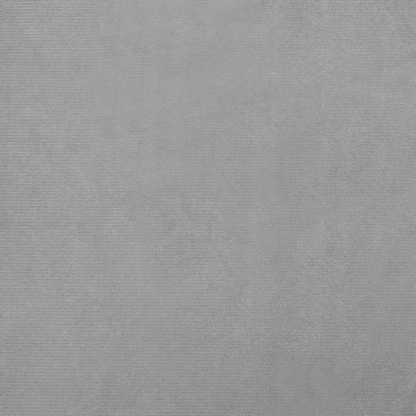 hundeseng 90x53x30 cm velour lysegrå