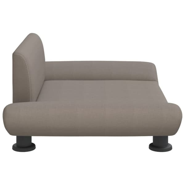 Koiran sänky, taupe väri, 70x45x28 cm, verhoiltu kankaalla
