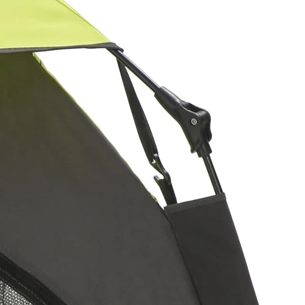 Rootz Pet Telt - Hundetelt - Udendørs dyretelt - Jordspyd + Transporttaske - Grøn + Sort - 110cm x 110cm x 85cm