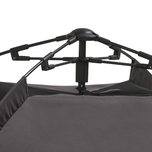 Rootz Pet Telt - Hundetelt - Udendørs dyretelt - Jordspyd + Transporttaske - Grøn + Sort - 110cm x 110cm x 85cm