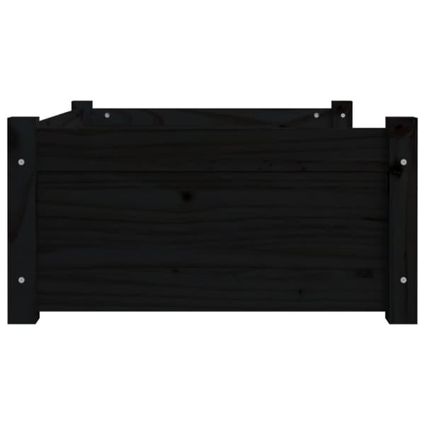 Koiranpedit - Living Koiransänky musta 75,5x55,5x28 cm täysi mänty