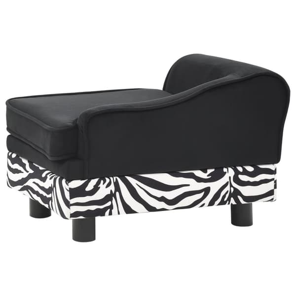 Hundsoffa svart 57x34x36 cm plysch