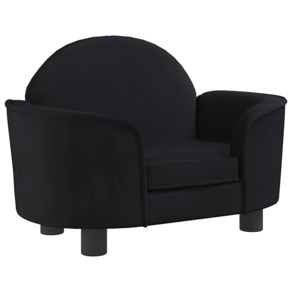 hundeseng 66x40x45 cm velour sort