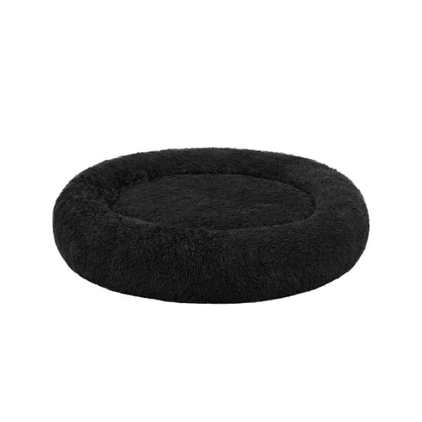 Rootz Pehmo koiransänky - Lemmikkien sänky - Mukava tyyny - Pehmeä täyte - Kevyt - Muste musta - 120cm x 20cm - 3,2kg
