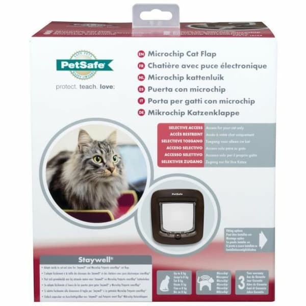 Kissanluukku PetSafe PPA19-16811 Ruskea 22 x 23,9 cm