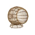 Miniatyrbild 1 av 5: Säng för husdjur Home ESPRIT Vit Naturell syntetisk rattan 60 x 58 x 58 cm