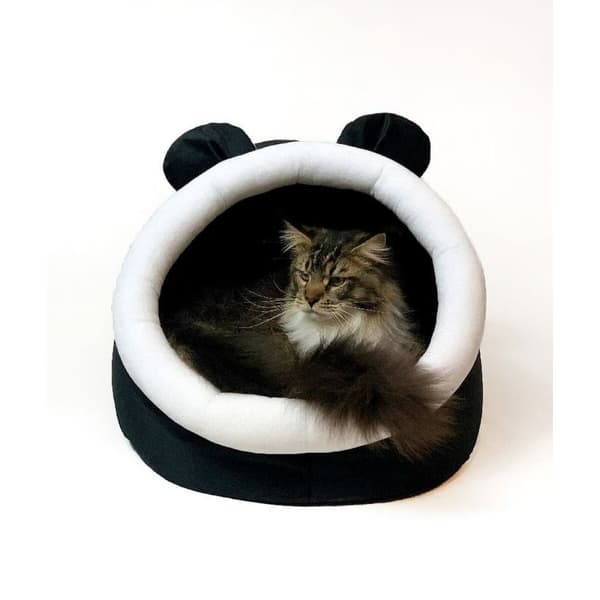 Hundeseng GO GIFT Hvid Sort 40 x 4 x 45 cm