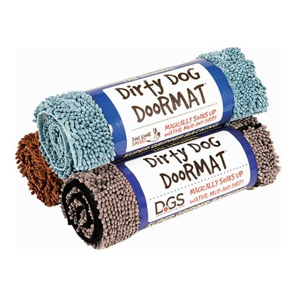Hundeteppe Dog Gone Smart Mikrofibre Mørkeblå (79 x 51 cm)