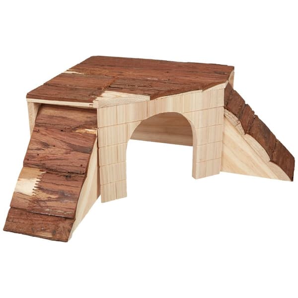 Dukkehus Kerbl Gnagere 37 x 37 x 16 cm Brun Tre