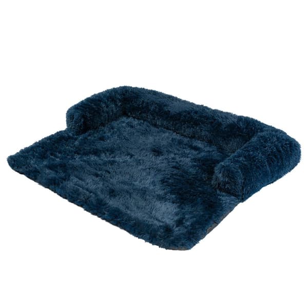Hundeseng til sofa PJ-022 Marineblå L