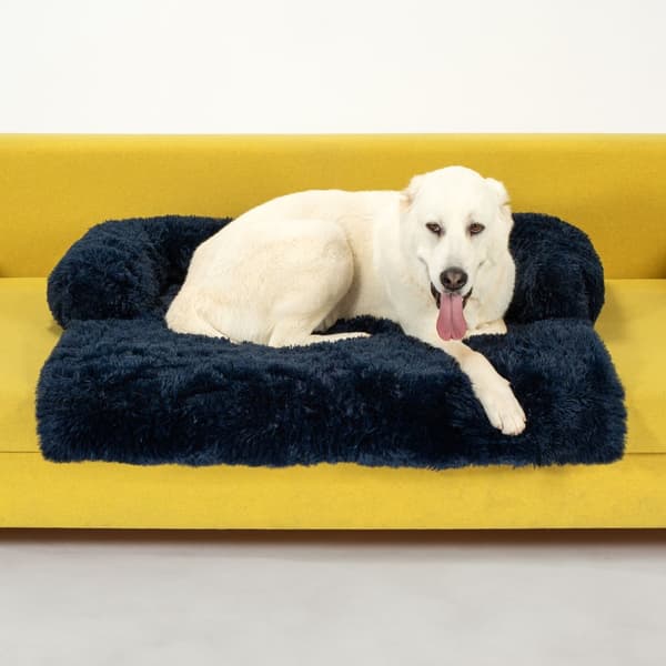 Hundeseng til sofa PJ-022 Marineblå L