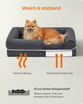 Miniatyrbillede 3 af 9: Rootz Plys Hundeseng - Pet Pude - Stor pude - Komfortabel - 76 cm x 51 cm x 18 cm