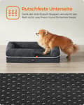 Miniatyrbillede 8 af 9: Rootz Plys Hundeseng - Pet Pude - Stor pude - Komfortabel - 76 cm x 51 cm x 18 cm
