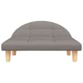 Pikkukuva 3 / 7: Koiran Bed Taupe 70x52x30 cm Kangaspäällystetty