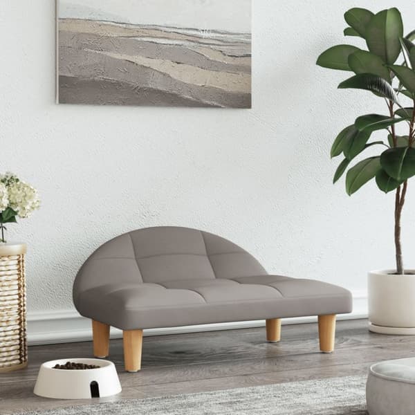 Koiran Bed Taupe 70x52x30 cm Kangaspäällystetty