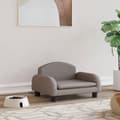 Pikkukuva 1 / 7: Koiran Bed Taupe 50x40x30 cm Kangaspäällystetty