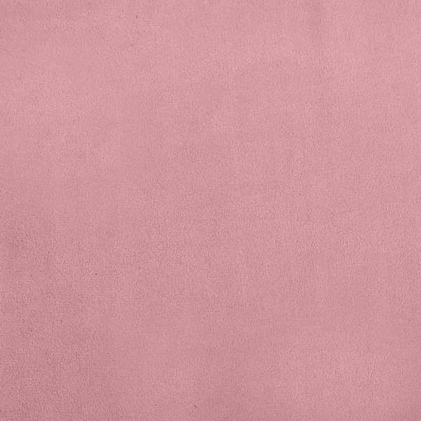 Hundbädd rosa 70x40x24 cm sammet