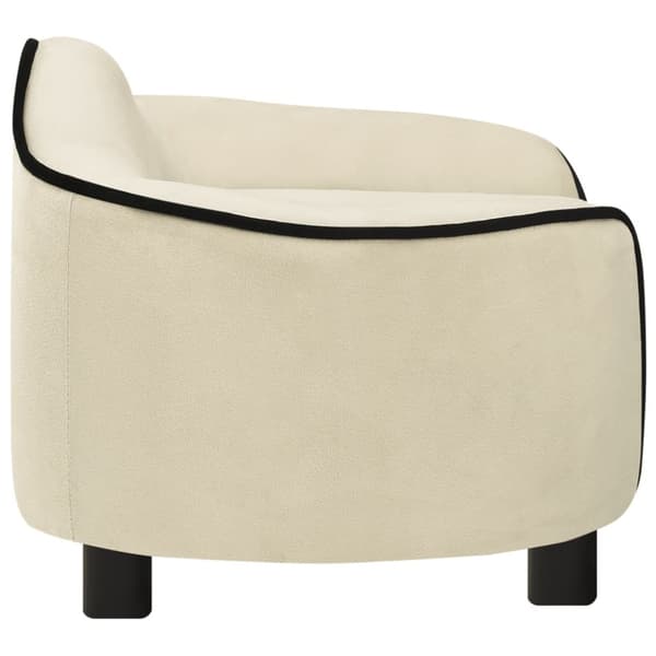 Koiran sohva kerma 67x47x36 cm plyysi