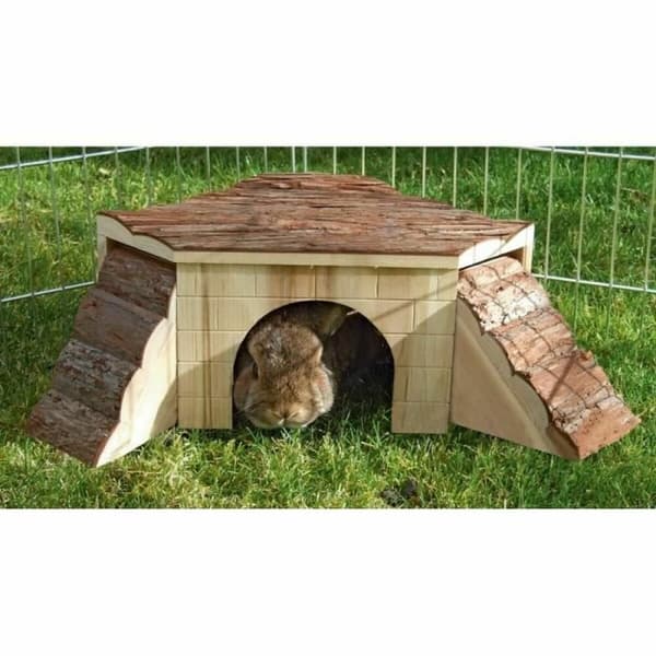 Miniature Hus Kerbl Gnavere 37 x 37 x 16 cm Brun Træ