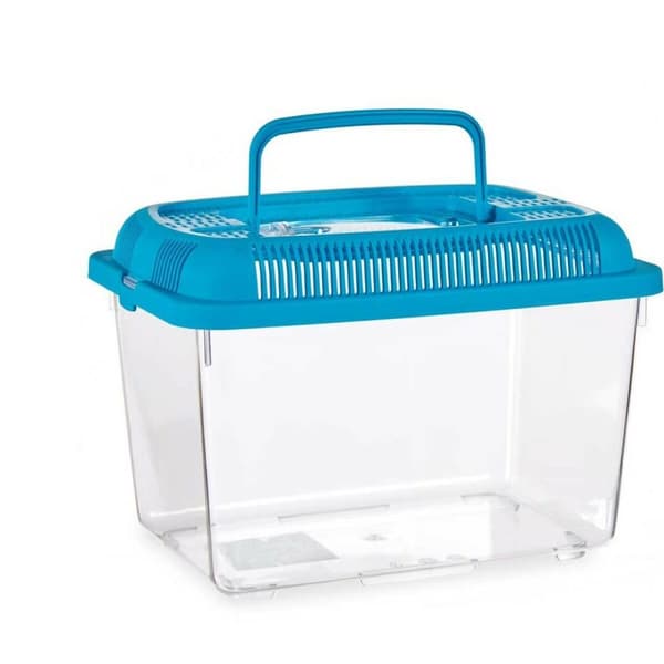 Kalasäiliö Kahvalla Suuri Sininen Muovinen 7 L 20 x 20 x 30 cm (8 osaa)