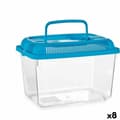 Pikkukuva 1 / 2: Kalasäiliö Kahvalla Suuri Sininen Muovinen 7 L 20 x 20 x 30 cm (8 osaa)