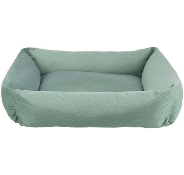 Alena bed, square, 80 × 60 cm, sage