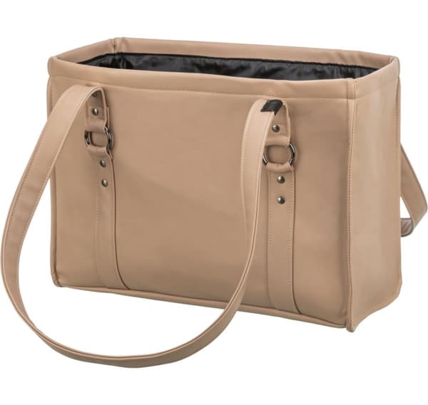 CityStyle carrier, 40 × 20 × 30 cm, cappuccino