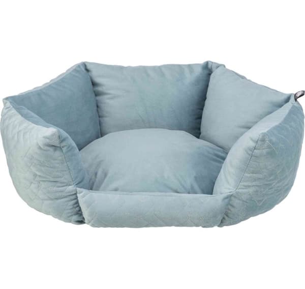 Natalya bed, round, ø 50 cm, ice blue