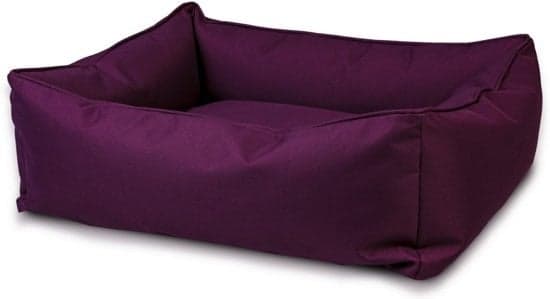Anti-allergisk hundsäng för allergikänsliga hundar, hög kvalitet polyester med polystyrenkulor, 60x70x30cm