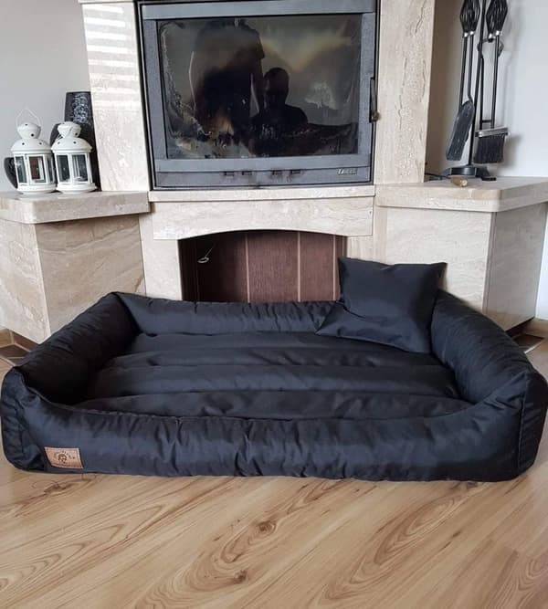 XXL Vandtæt Hundeseng 90x60 cm - Ekstra Stor, Komfortabel & Vaskbar Pude til Kæledyr