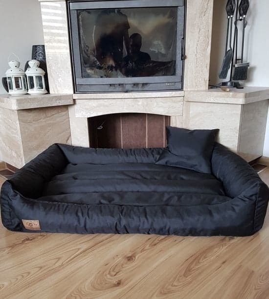 XXL Vandtæt Hundeseng 90x60 cm - Ekstra Stor, Komfortabel & Vaskbar Pude til Kæledyr