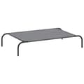 Pikkukuva 3 / 10: vidaXL Korotettu koiransänky harmaa 110x65x20 cm Oxford kangas teräs