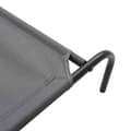 Pikkukuva 8 / 10: vidaXL Korotettu koiransänky harmaa 90x50x20 cm Oxford kangas ja teräs
