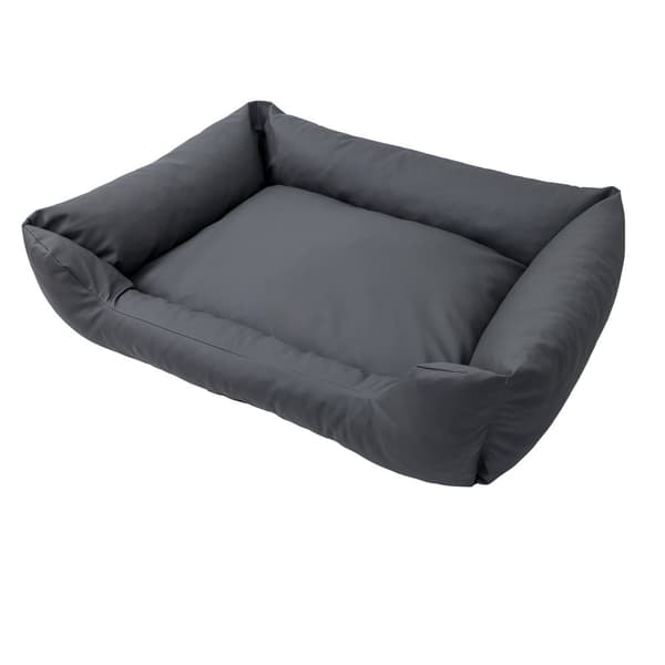 Hundeseng E-Doggy Snug Plet Grå