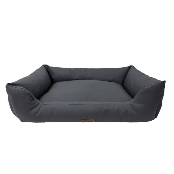 Hundeseng E-Doggy Snug Plet Grå S