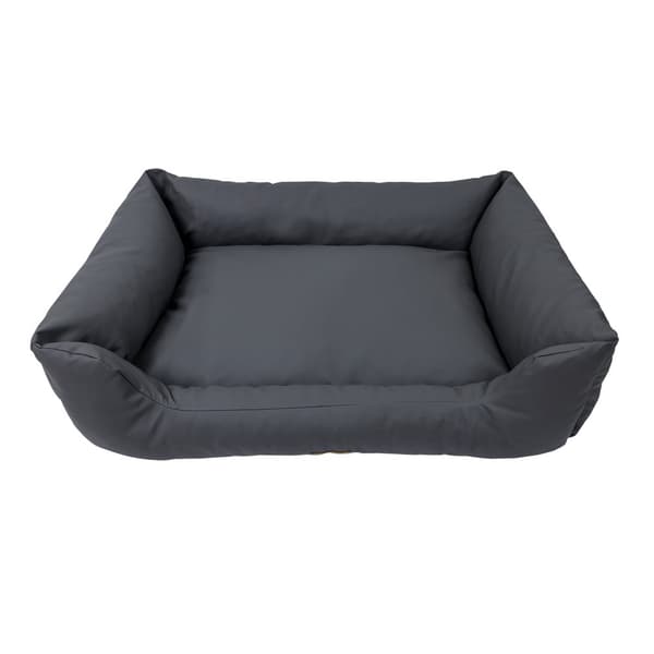 Hundeseng E-Doggy Snug Plet Grå